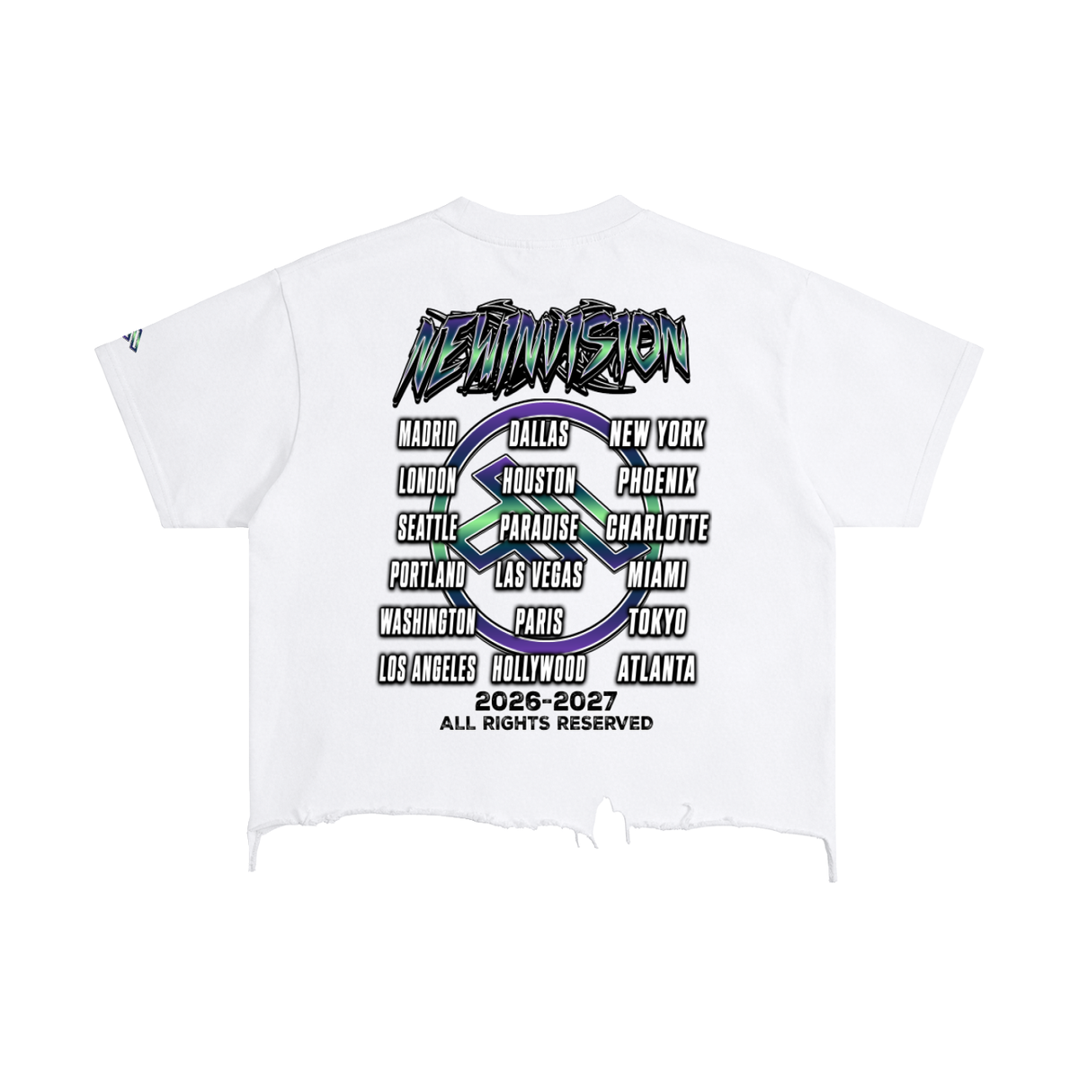 "Prosper Vintage" Boxy Distressed T-Shirt