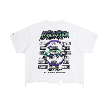 "Prosper Vintage"  Boxy Distressed T-Shirt