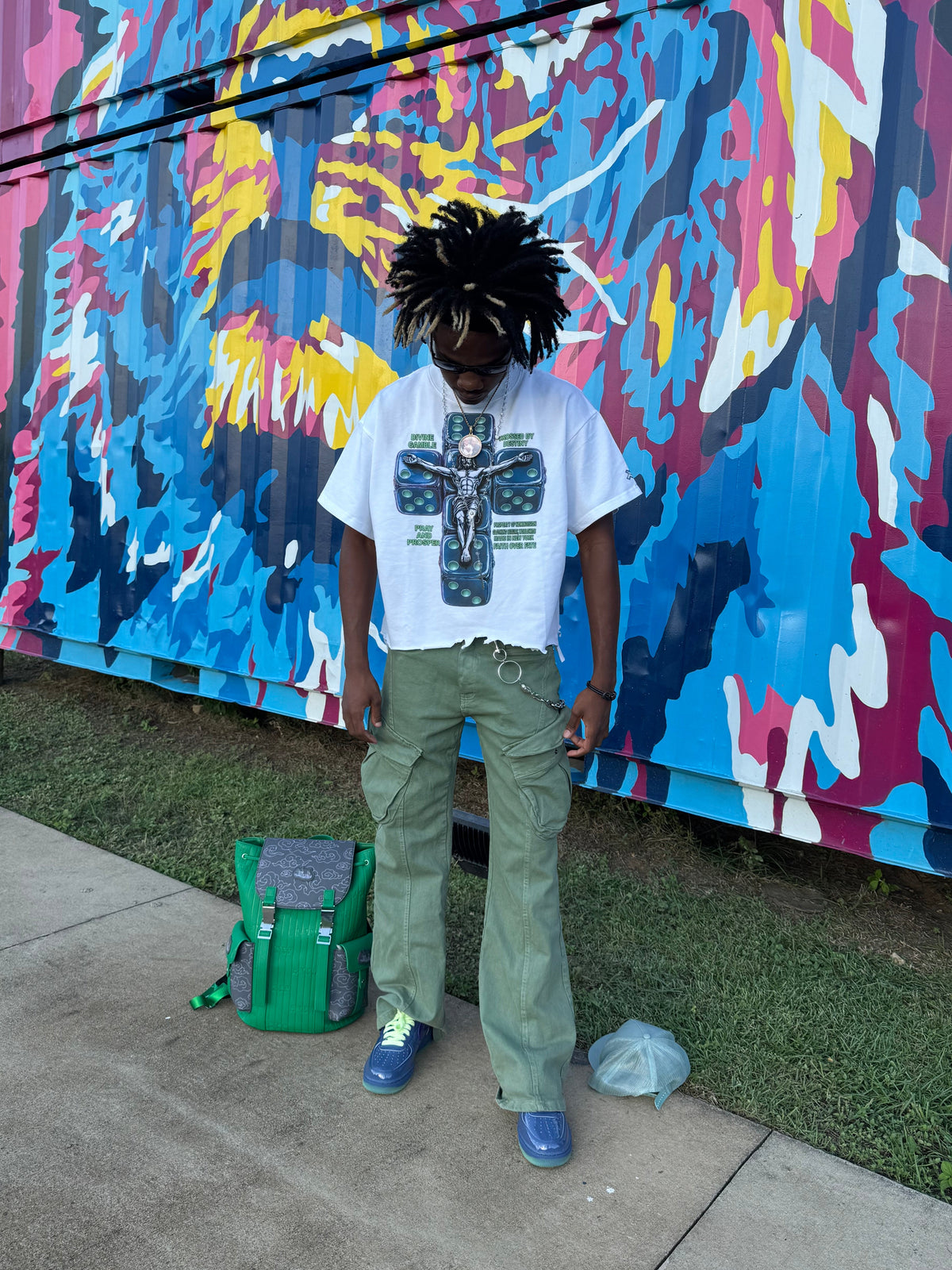 "Prosper Vintage"  Boxy Distressed T-Shirt