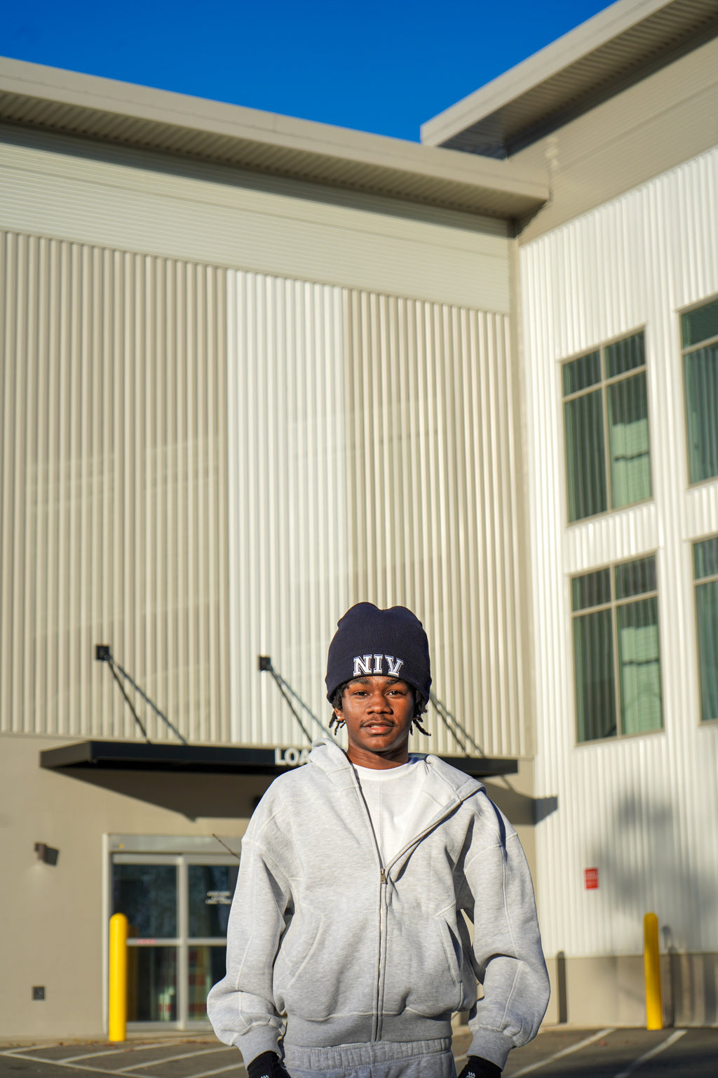 NIV Embroidered Beanie