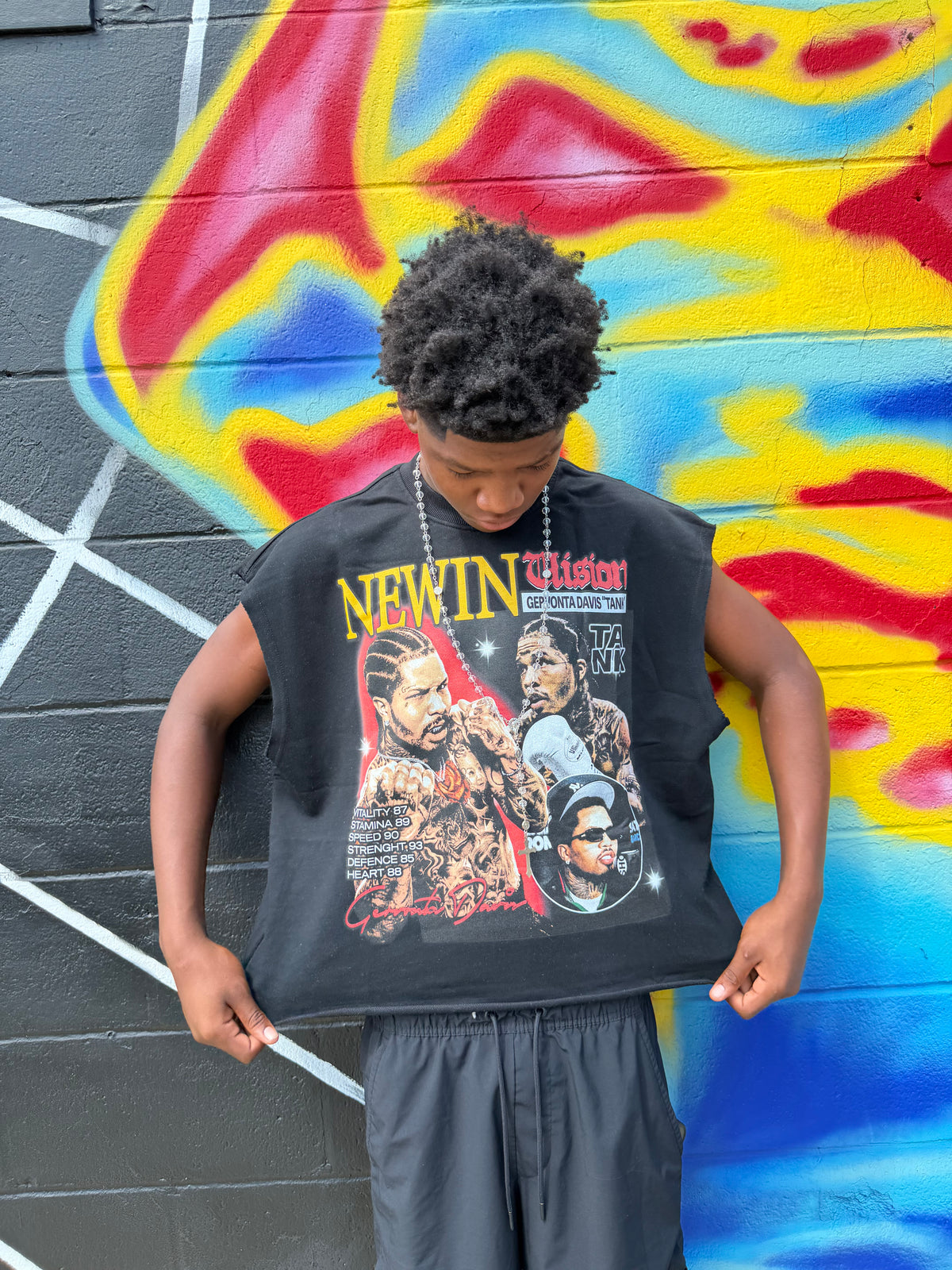 "Dynasty" Boxy Tank Top