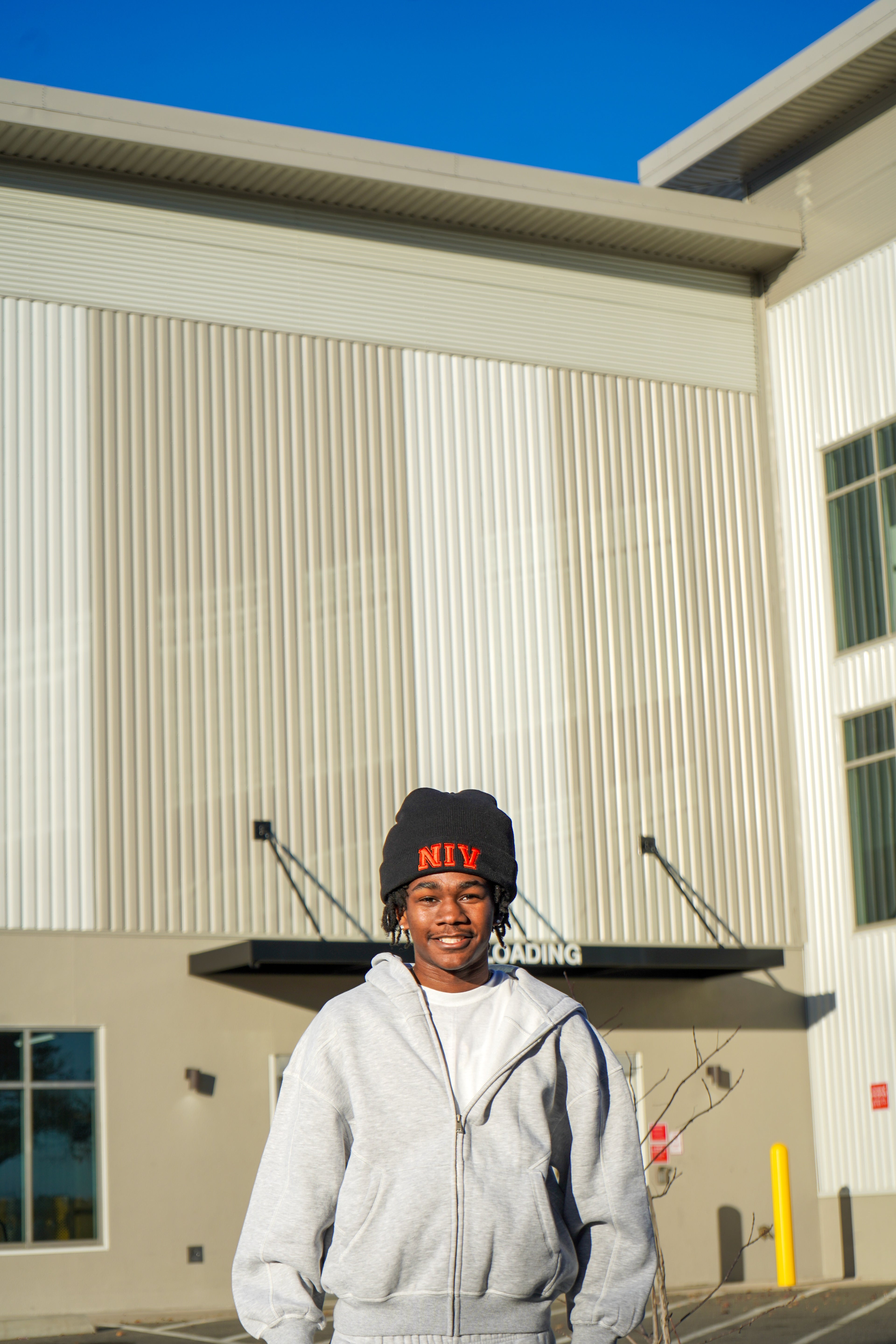 NIV Embroidered Beanie