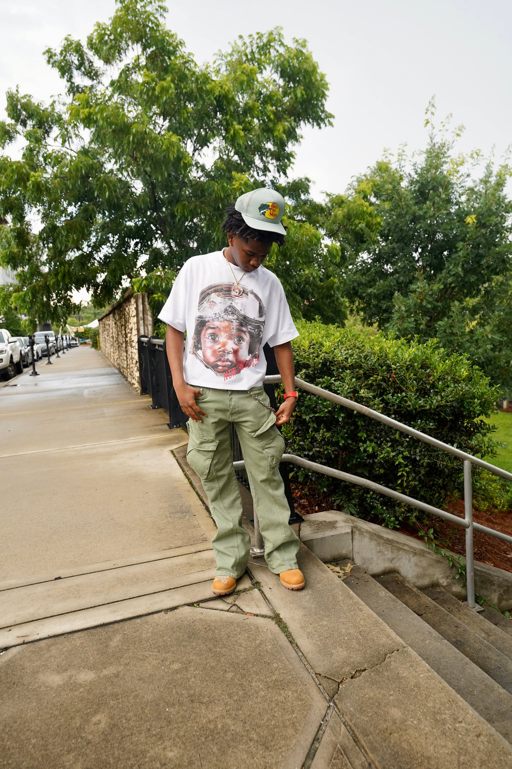 "Baby Sholder" BOXY FIT T-SHIRT