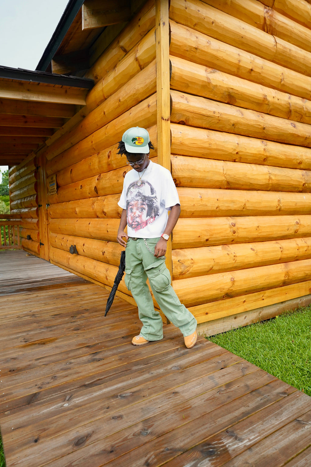 "Baby Sholder" BOXY FIT T-SHIRT