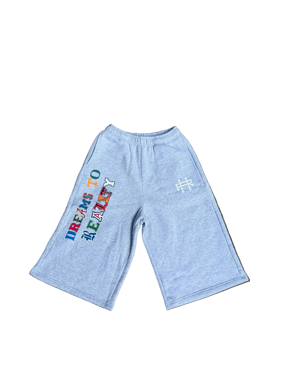 "Dreams to Reality" Three-quarter Sweatpants