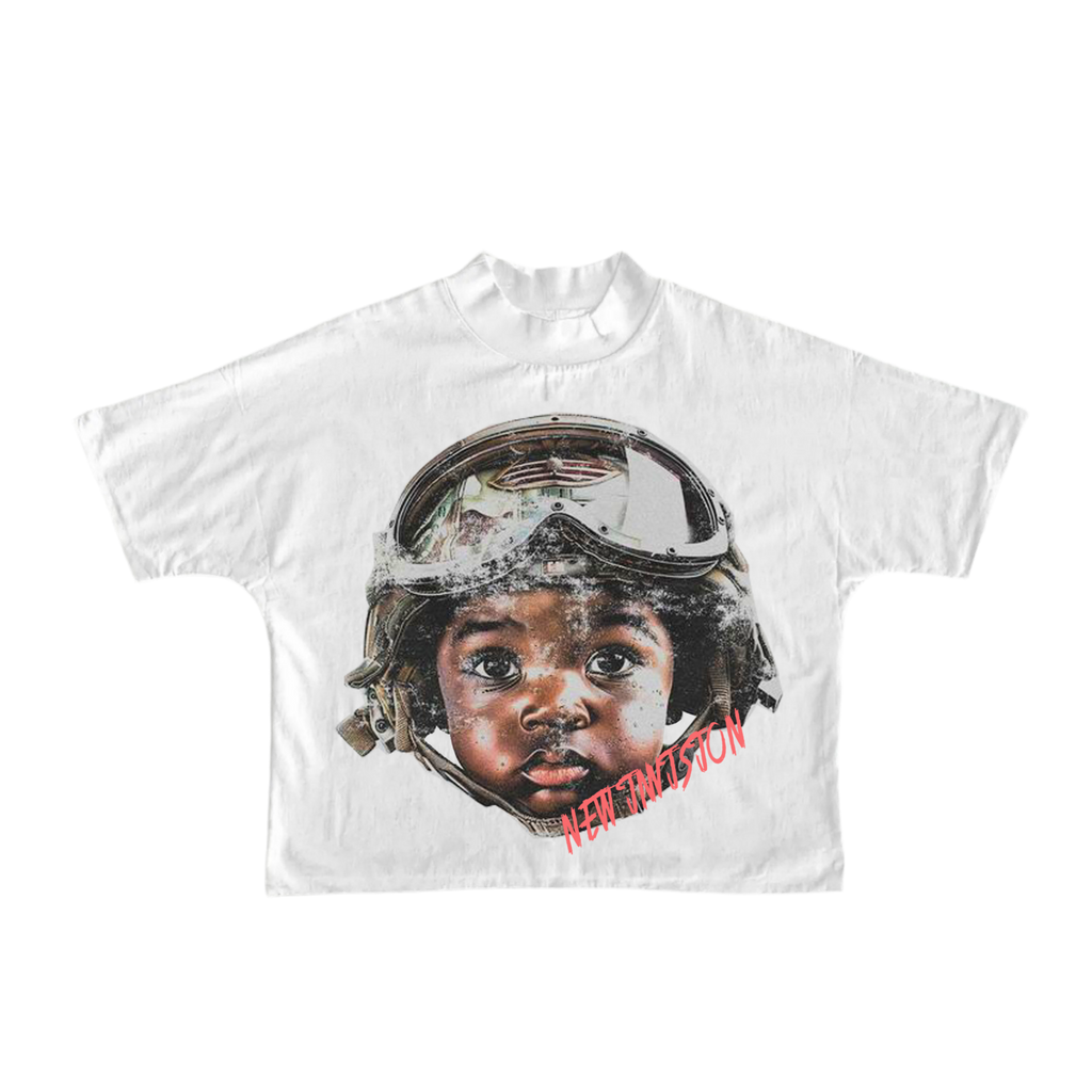 "Baby Sholder" BOXY FIT T-SHIRT