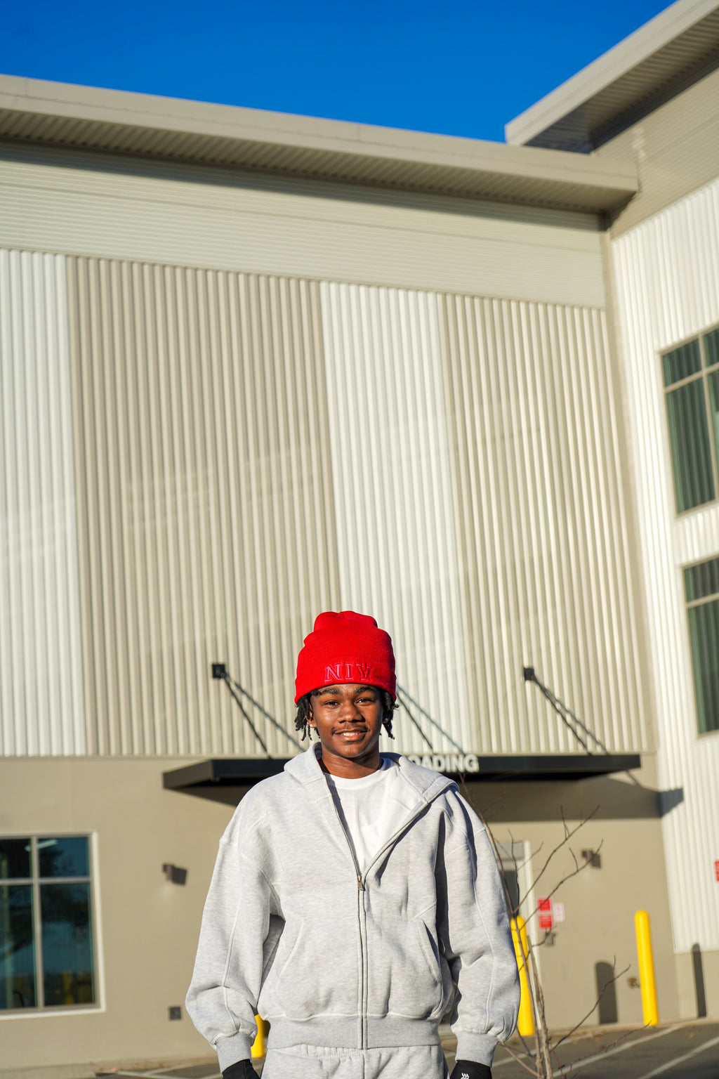 NIV Embroidered Beanie