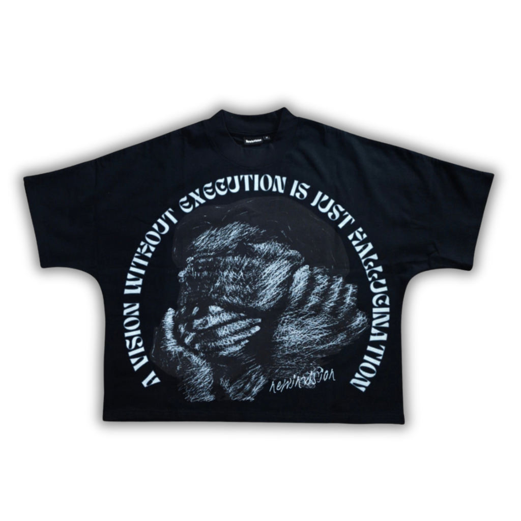 "DCOM" Boxy Fit T-Shirt